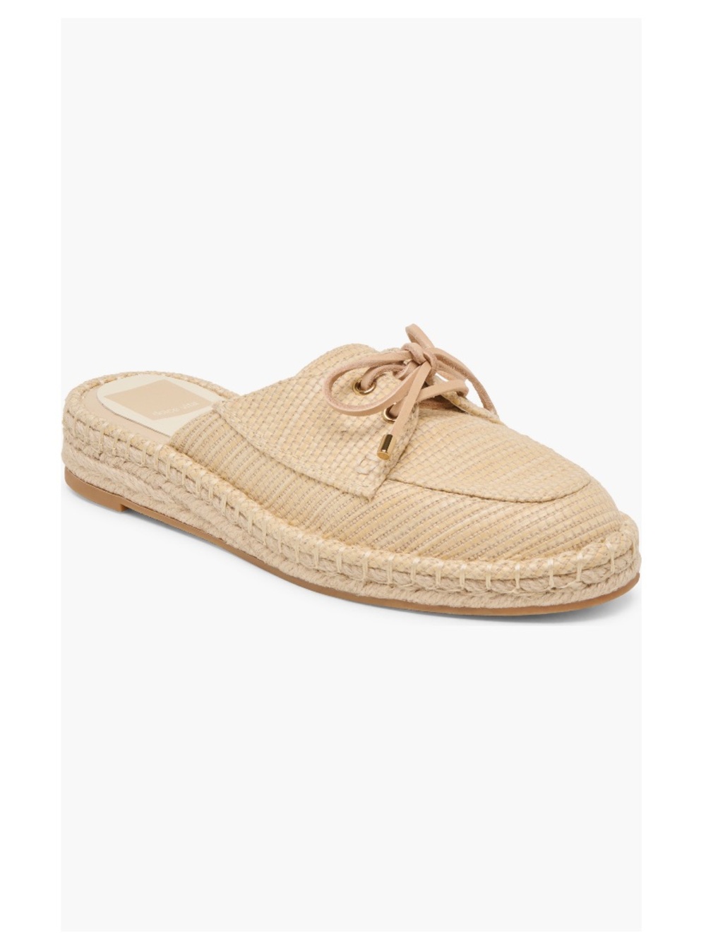 Dolce Vita Hatie Mule Natural Cream / Tan Raffia Women’s Size 8